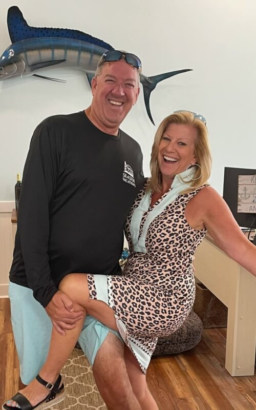 Lance and Elaine - Co-owners of Seaside Vacations & Sales