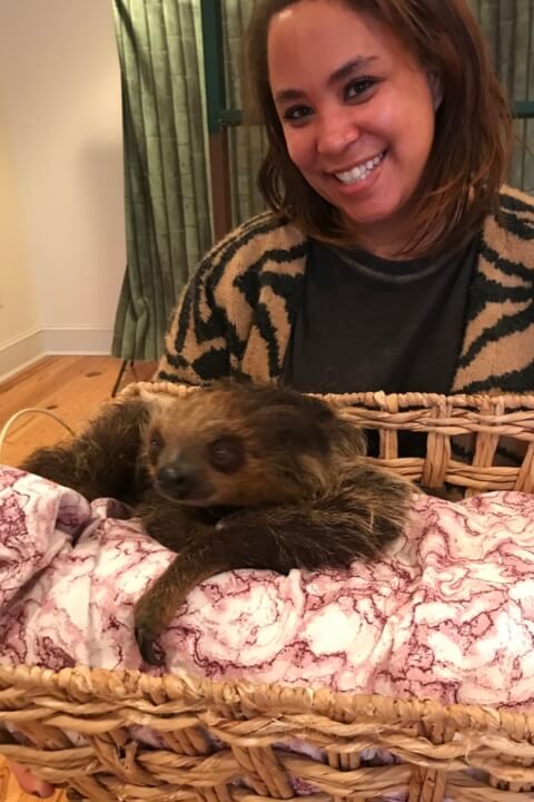 Staff member Jessica