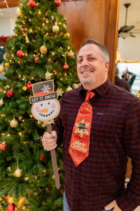 Staff member Russell