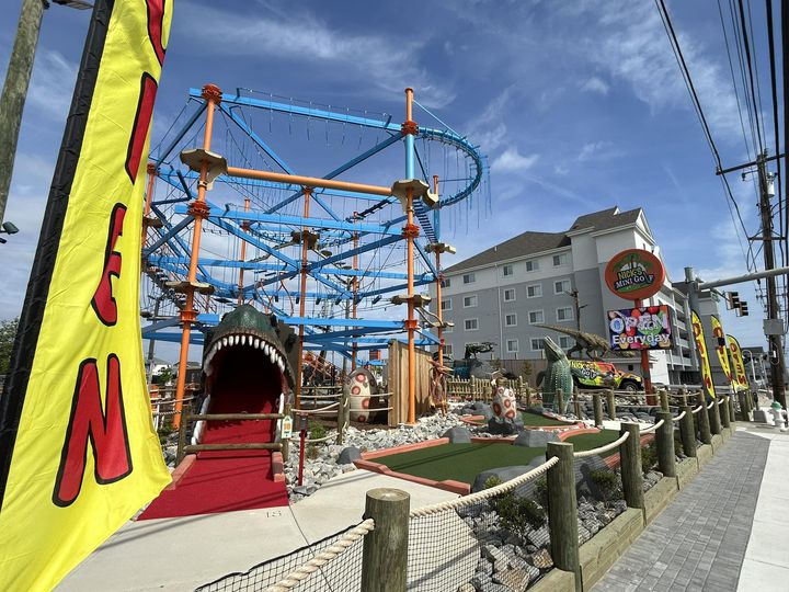 Things To Do Nick's Mini Golf & Rope Course